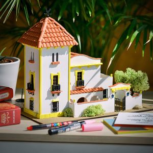 Domus Kits DOMUS KITS Składany Domek z Cegły Model 3D Triana 5