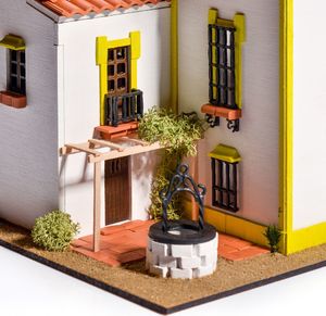 Domus Kits DOMUS KITS Składany Domek z Cegły Model 3D Triana 6