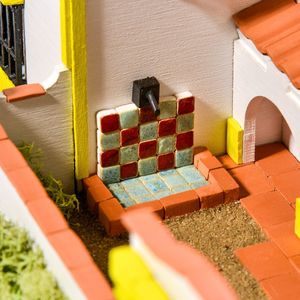 Domus Kits DOMUS KITS Składany Domek z Cegły Model 3D Triana 9