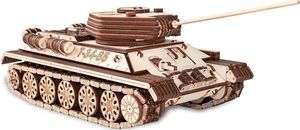 EcoWoodArt EWA Drewniane Puzzle 3D Czołg T-34-85 9