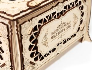 EcoWoodArt EWA Drewniane Puzzle 3D Gramofon 5