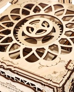 EcoWoodArt EWA Drewniane Puzzle 3D Gramofon 6