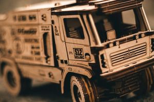 EcoWoodArt EWA Drewniane Puzzle 3D Maz 5309RR 1:30 6