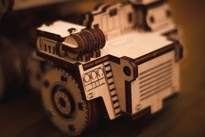 EcoWoodArt EWA Drewniane Puzzle 3D Mini Belaz 8