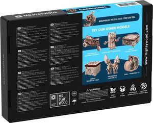 Mr.Playwood Mr.Playwood Drewniany Model Puzzle 3D Karuzela XL 8