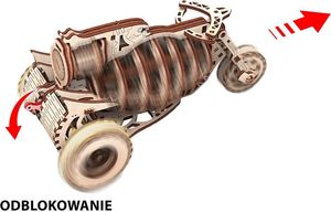Mr.Playwood Mr.Playwood Drewniany Model Puzzle 3D Starbike 2