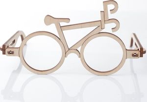 Mr.Playwood Mr.Playwood Drewniany Model Puzzle 3D Okulary Velo 4