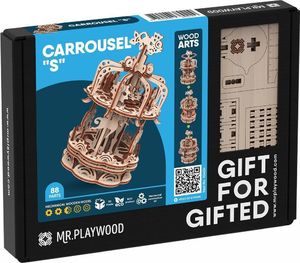 Mr.Playwood Drewniany Model Puzzle 3D Karuzela S 9