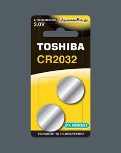 Toshiba Bateria CR2032 2 szt. 1