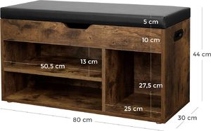 Leobert Szafka na Buty z Siedziskiem - LHS30BX 3