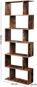 Leobert Regał Półka na Książki - LBC61BX 3