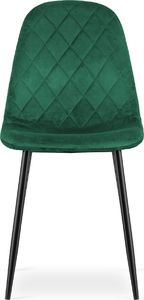Leobert Krzesło ASTI - ciemna zieleń aksamit x 4 2