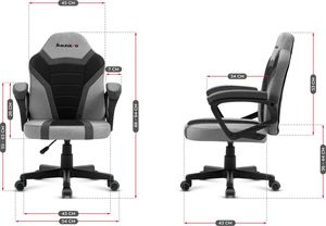 Fotel Huzaro Ranger 1.0 szary 15