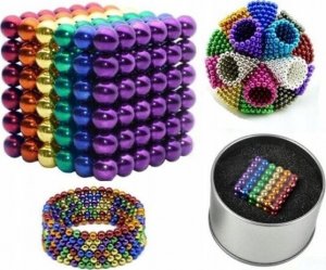 Berger KULKI KLOCKI MAGNETYCZNE NeoCube 5mm 216szt + BOX 3