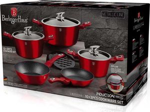 Berlinger Haus Zestaw Garnków Berlinger Haus Bh-7030 Burgundy 2