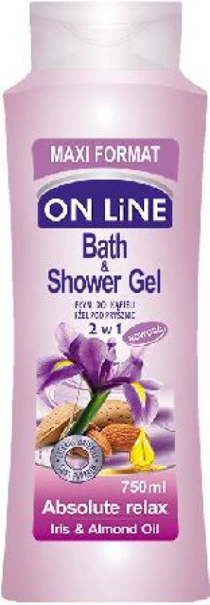 On Line Bath & Shower Gel Płyn do kąpieli i pod prysznic Absolute Relax 750ml 1
