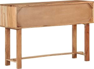 vidaXL Szafka, 115 x 35 x 75 cm, lite drewno akacjowe 4