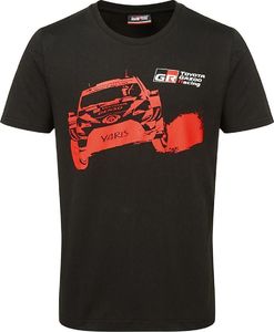 Toyota Gazoo Racing Koszulka T-shirt Car czarna Toyota Gazoo Racing WRT XS 1