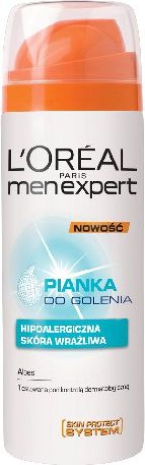 L’Oreal Paris Men Expert Sensitive Pianka do golenia 200ml 1