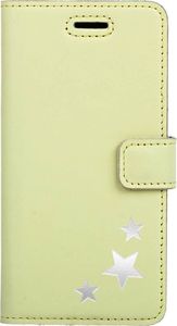 Surazo Wallet case - Pastel Cytrynowy - Gwiazdy Samsung Galaxy S8 1