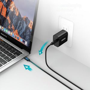 Kabel USB Choetech USB-C - 3 m Czarny (6971824971521) 2
