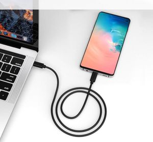 Kabel USB Choetech USB-C - 3 m Czarny (6971824971521) 4