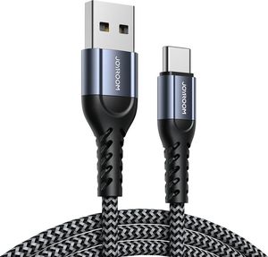 Kabel USB Joyroom USB-A - USB-C 2 m Szary (6941237149619) 1