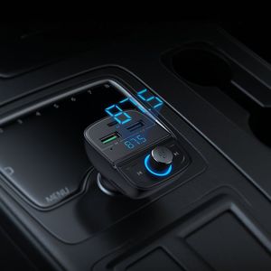 Transmiter FM Ugreen CD229 Adapter 2x USB-A 1x USB-C 3 A  (80910) 7