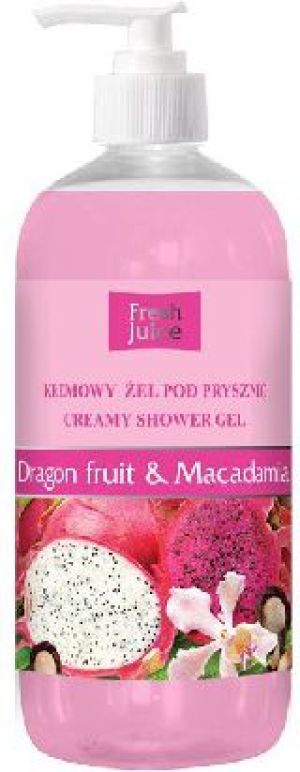 Fresh Juice Żel pod prysznic kremowy Smoczy Owoc i Macadamia 500ml - 812753 1