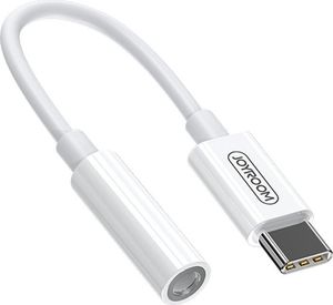 Adapter USB Joyroom USB-C - Jack 3.5mm Biały  (JYR198) 1