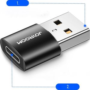 Adapter USB Joyroom USB-A - USB-C Czarny  (6941237149121) 8