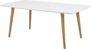 Selsey SELSEY Stół do jadalni Tinjan 160x100 cm biały 1