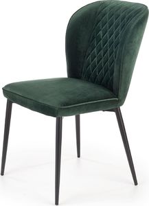 Selsey SELSEY Krzesło tapicerowane Brena zielone 1