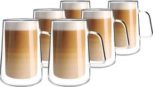 Vialli Design Kpl.6 x Szklanka termiczna podwójna ścianka 300ml 1