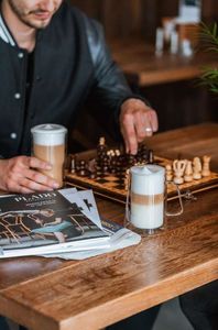 Vialli Design Kpl.6 x Szklanka termiczna podwójna ścianka 300ml 5