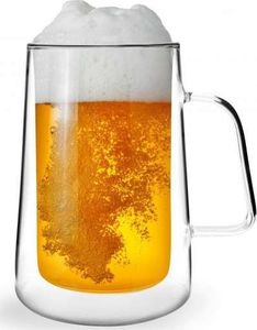 Vialli Design Kpl.6 x Szklanka termiczna podwójna ścianka 300ml 6