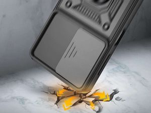 Alogy Etui obudowa Alogy Stand Ring z osłonką na aparat do Samsung Galaxy A32 5G 5