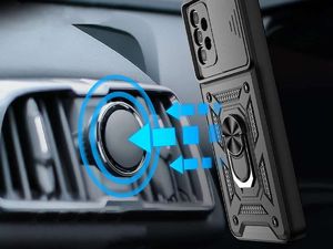 Alogy Etui obudowa Alogy Stand Ring z osłonką na aparat do Samsung Galaxy A32 5G 7