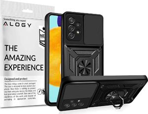 Alogy Etui obudowa Alogy Stand Ring z osłonką na aparat do Samsung Galaxy A52 4G/5G 1
