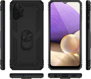 Alogy Etui pancerne obudowa Alogy Stand Armor Ring do Samsung Galaxy A32 4G 2