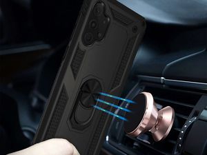 Alogy Etui pancerne obudowa Alogy Stand Armor Ring do Samsung Galaxy A32 4G 4