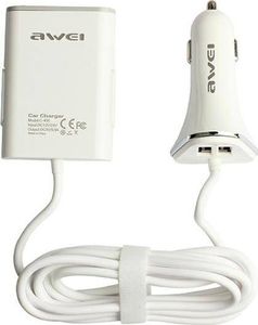 Ładowarka Awei C-400 4x USB-A 2 A  (AWEI072WHT) 1