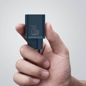 Ładowarka Baseus Super Si 1x USB-C 3 A (BSU2699BLU) 12