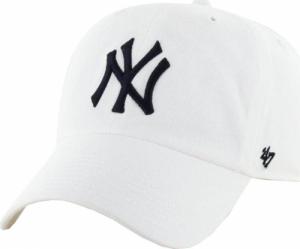 47 Brand Czapka New York Yankees MLB Clean Up Cap B-RGW17GWS-WHA biała 1