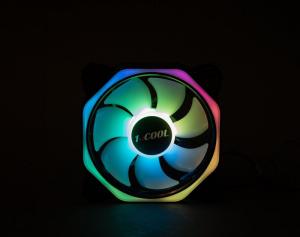 Wentylator 1stCOOL AURA EVO Hexagon 2 ARGB (F12-AURA-EVO-HEXA2) 2