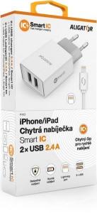 Ładowarka Aligator SMART IC 2x USB-A 2.4 A (CHA0036) 2
