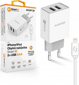 Ładowarka Aligator SMART IC 2x USB-A 2.4 A (CHA0036) 3