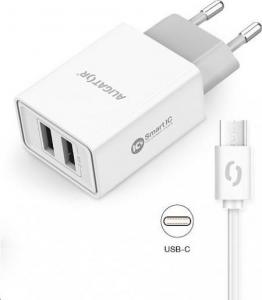 Ładowarka Aligator SMART IC 2x USB-A 2.4 A (CHA0034) 2