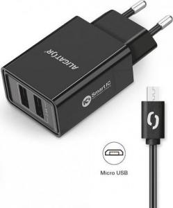 Ładowarka Aligator SMART IC 2x USB-A 2.4 A (CHA0031) 2