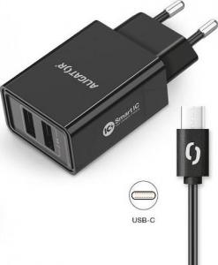 Ładowarka Aligator SMART IC 2x USB-A 2.4 A (CHA0033) 2